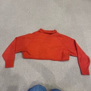 Urban Outfitters Vibrant Red Knit Sweater